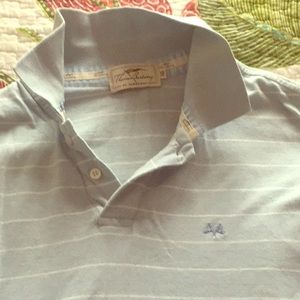 Thomas Burberry Polo, Baby Blue